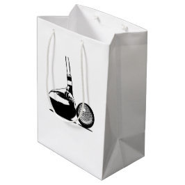 Golf Ball en Club Medium Cadeauzakje