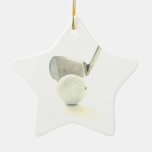 Golf Ball en Club Ornament