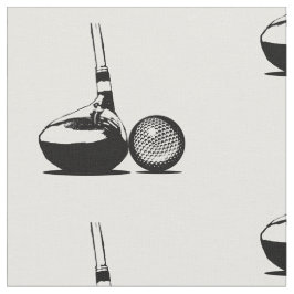 Golf Ball en Club Stof