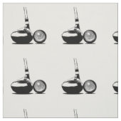 Golf Ball en Club Stof (Swatch)