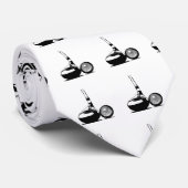 Golf Ball en Club Stropdas (Opgerold)