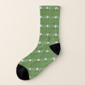 Golf Ball en Clubs Socks Sokken (Links - buitenkant)