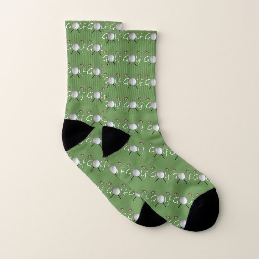 Golf Ball en Clubs Socks Sokken (Paar)