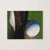 Golf Ball en de Hole Legpuzzel (Horizontaal)