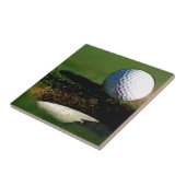 Golf Ball en de Hole Tegeltje (Zijkant)