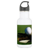Golf Ball en de Hole Waterfles (Voorkant)