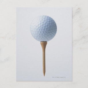 Golf Ball en T-shirt Briefkaart