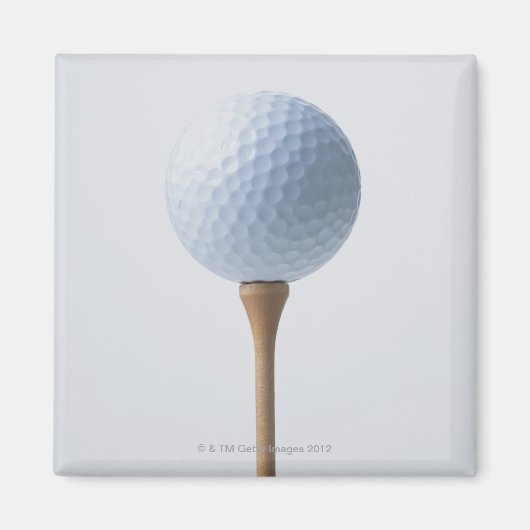 Golf Ball en T-shirt Magneet (Voorkant)
