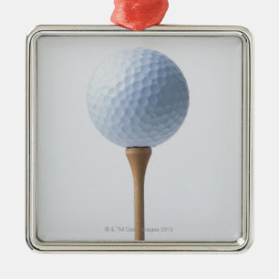 Golf Ball en T-shirt Metalen Ornament