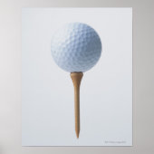 Golf Ball en T-shirt Poster (Voorkant)