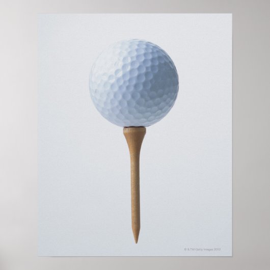 Golf Ball en T-shirt Poster (Voorkant)