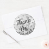 Golf Ball Event Dank u Ronde Sticker (Envelop)