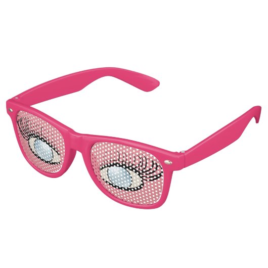 Golf Ball Eyes Bril Retro Zonnebril (Gekanteld)