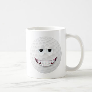 Golf Ball Face 2 Koffiemok