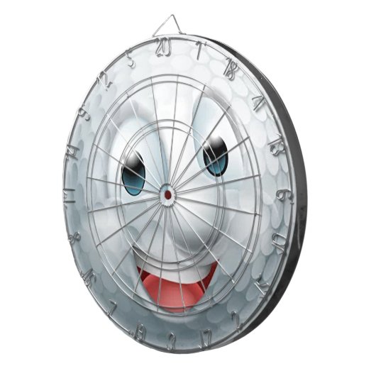 “Golf Ball Face” Dart Board Dartbord (Voorkant Rechts)