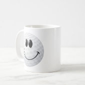 Golf Ball Face Koffiemok (Voorkant links)