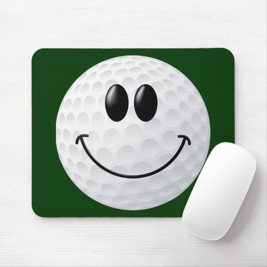 Golf Ball Face Muismat (Met muis)