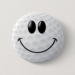 Golf Ball Face Ronde Button 5,7 Cm