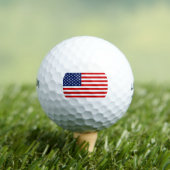 Golf Ball Flag Golfballen (Insitu Shirt)