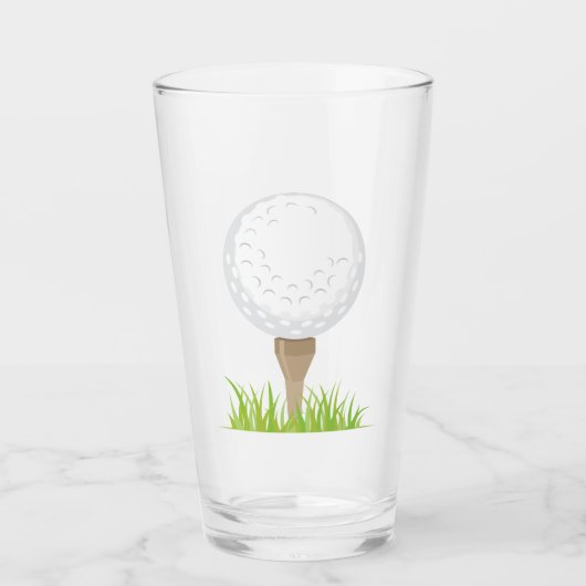Golf Ball Glas (Voorkant)