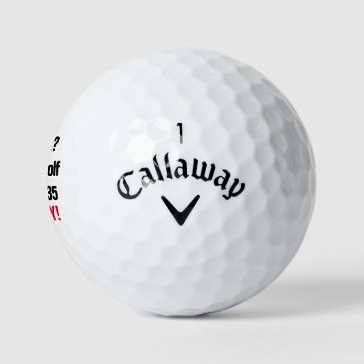 Golf Ball Golfballen (Logo)