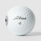 Golf ball golfballen (Logo)