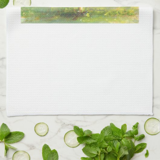 Golf Ball-handdoek Theedoek (Gevouwen)