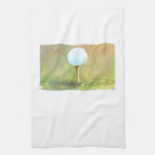 Golf Ball-handdoek Theedoek (Verticaal)
