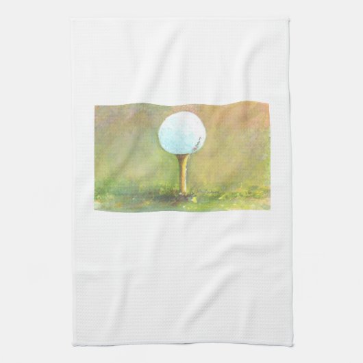 Golf Ball-handdoek Theedoek (Verticaal)