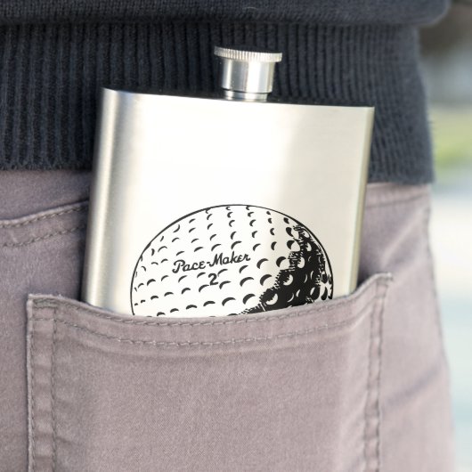 Golf Ball Heupfles (Voorbeeld)