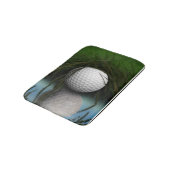 Golf Ball Hiding in Grass Sports Humor Badmat (Gekanteld)
