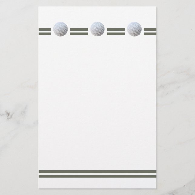 Golf Ball in Triplicate (Voorkant)