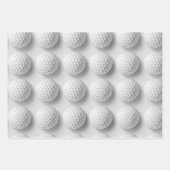Golf Ball Inpakpapier Vel (Voorkant 3)