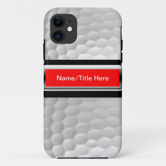 Golf Ball Iphone 5 Hoesje (Achterkant)