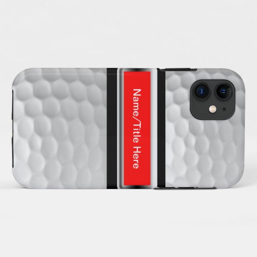 Golf Ball Iphone 5 Hoesje (Achterkant (horizontaal))