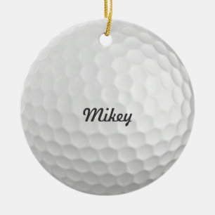 Golf Ball Keramisch Ornament