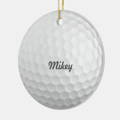 Golf Ball Keramisch Ornament (Links)