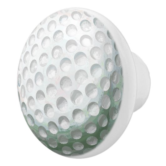 Golf Ball Keramische Knop (Rechts)