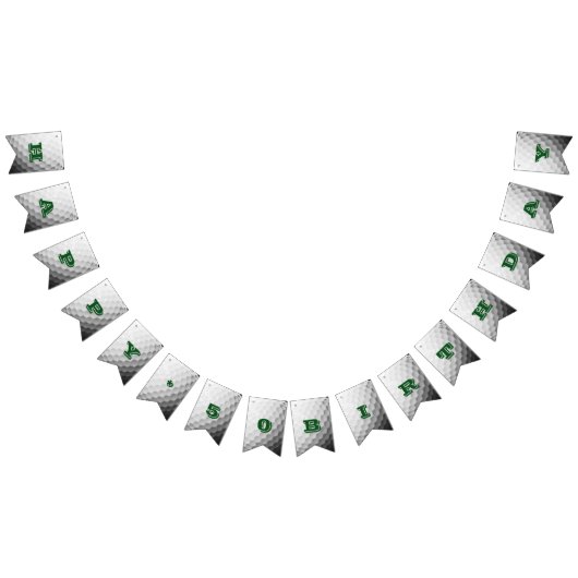 Golf Ball Kijk naar aangepaste banner (Alle)