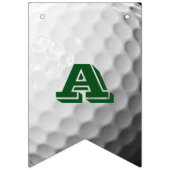 Golf Ball Kijk naar aangepaste banner (Tweede vlag)