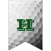 Golf Ball Kijk naar aangepaste banner (Eerste vlag)