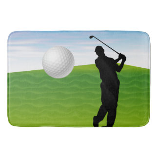 Golf Ball komt naar je toe Badmat