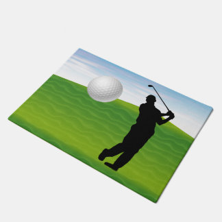 Golf Ball komt naar je toe Deurmat