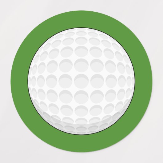 Golf Ball Labels (Design 2)