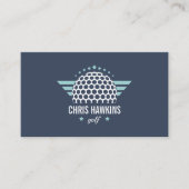 Golf Ball Logo | Golf Pro of Instructor Visitekaartje (Voorkant)