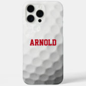 Golf Ball look - Aangepast Hoesje (Achterkant)