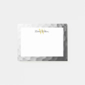 Golf Ball look Monogram op maat Post-it® Notes (Voorkant)