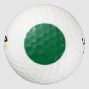 Golf Ball met een groene hotspot-hulplijn Golfballen