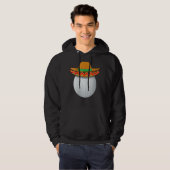 Golf Ball Mexican Sports Cinco De Mayo Mexican Fie Hoodie (Voorkant volledig)