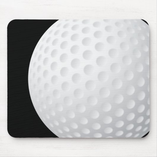 Golf Ball Mousepad Muismat (Voorkant)